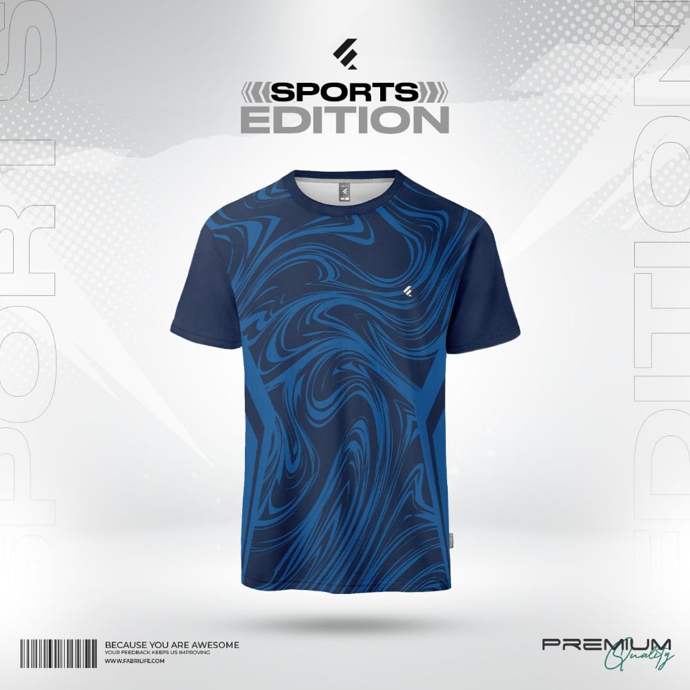 Fabrilife Mens Premium Sports T-shirt - Heriot